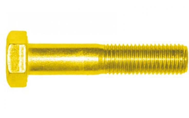 DIN 960, KL 8.8, żółty ocynk