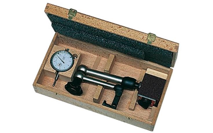 Statyw pomiarowy, magnetyczny z zegarem