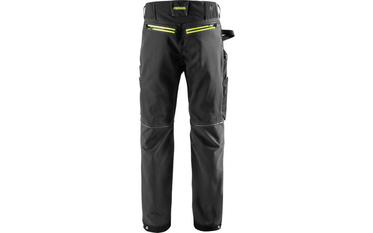 FRISTADS Bundhose 131785-940 schwarz/gelb Gr. 48