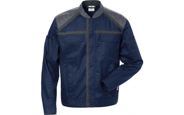 FRISTADS Bundjacke 129481-586, blau/grau, Gr. XXL