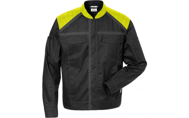 FRISTADS Bundjacke 129481-892, schwarz/gelb, Gr. XXL