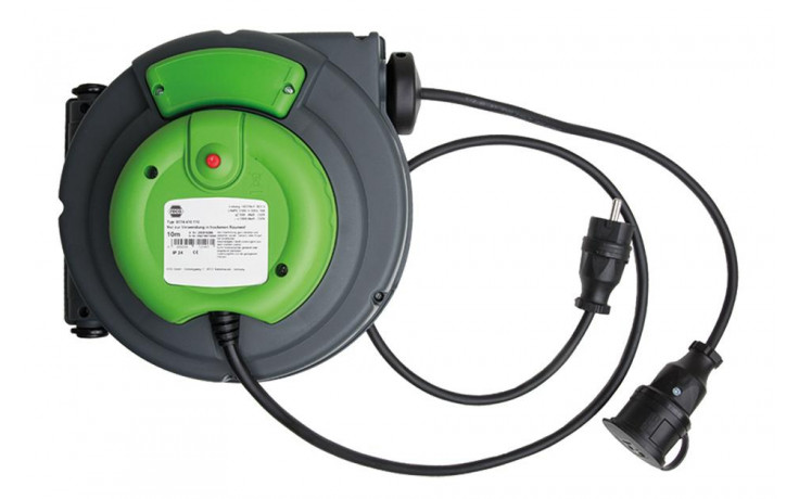 Reca Kabelaufroller 230 V 3 x 1,5 mm² 10 Meter