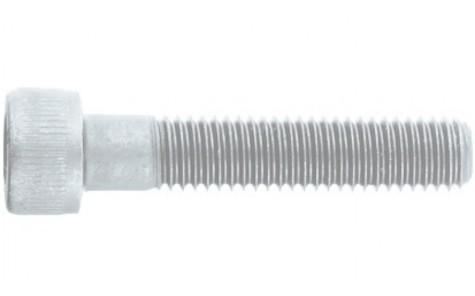 Zylinderschraube ISO 4762 - 10.9 - Zinklamelle silber+Topcoat - M20 X 40