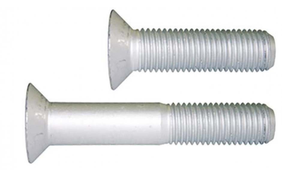 Senkschraube mit Innensechskant ISO 10642 - 010.9 - Zinklamelle silber+Topcoat - M16 X 50