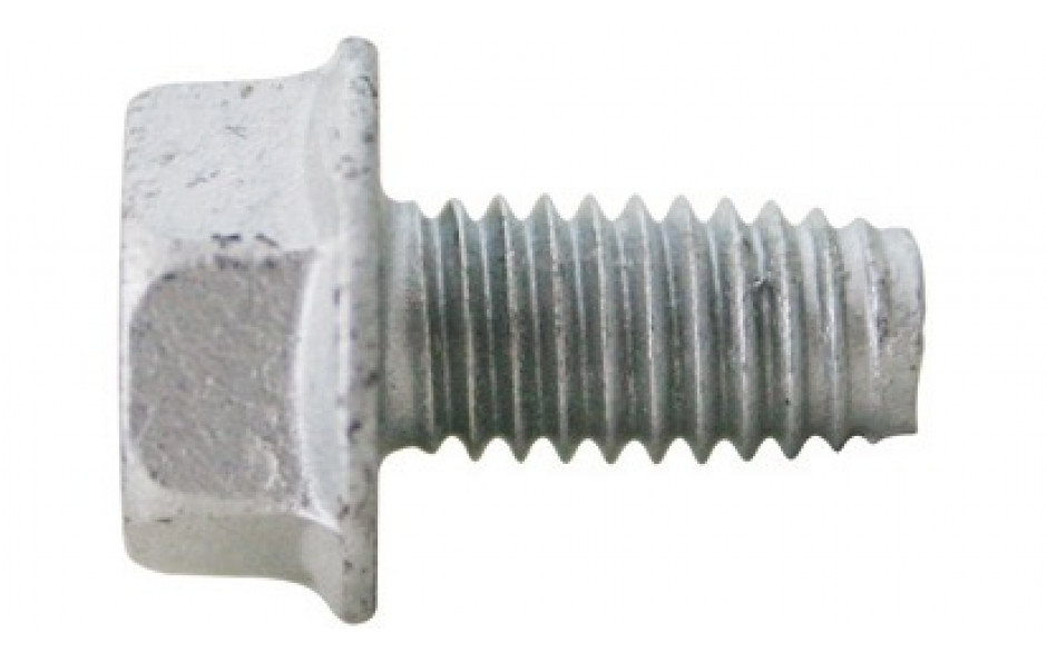 Gewindefurchende Schraube ~ DIN 7500DE - Stahl - Zinklamelle silber - M6 X 12