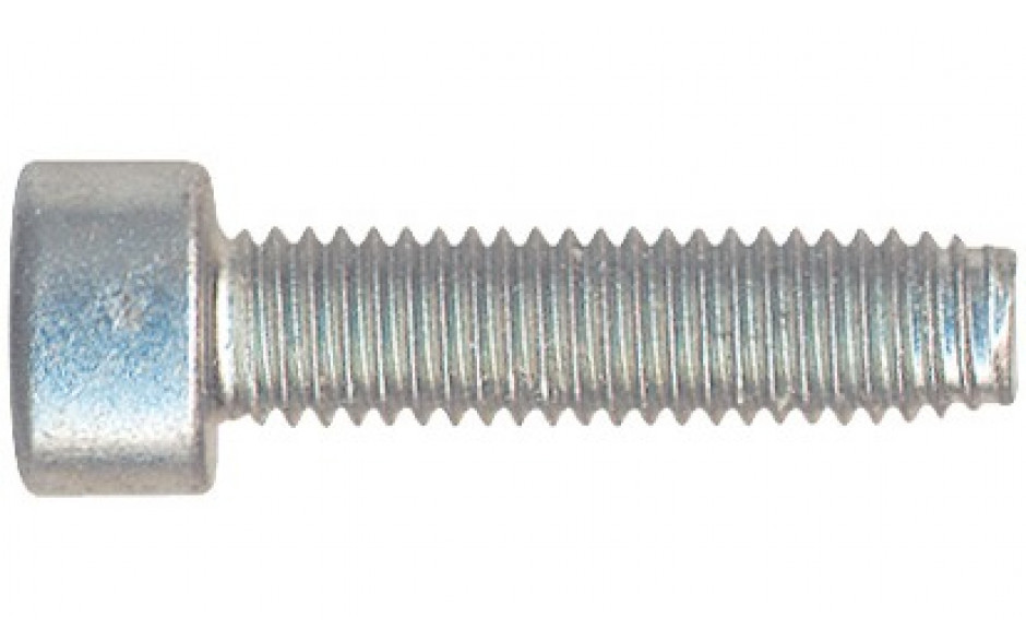 Gewindefurchende Schraube DIN 7500EE - Stahl - verzinkt blau - M4 X 10