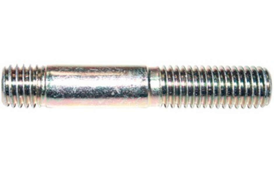 Stiftschraube DIN 938 - 5.8 - verzinkt blau - M20 X 40