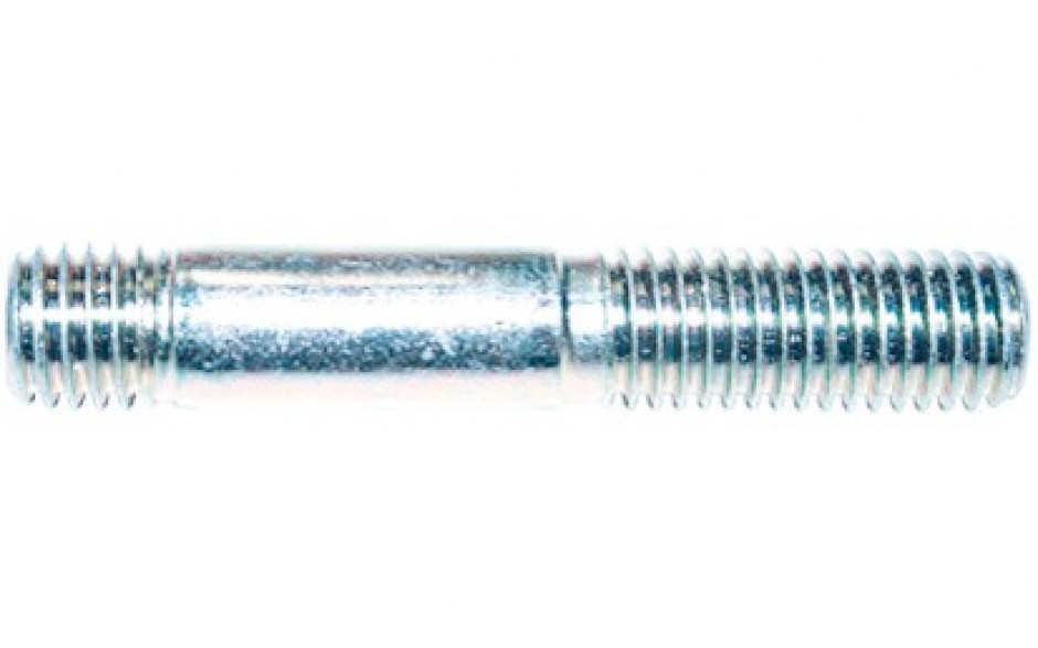 Stiftschraube DIN 938 - 8.8 - verzinkt blau - M20 X 70