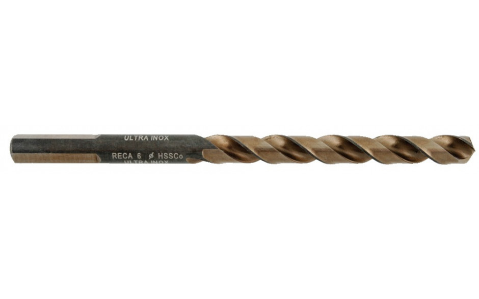 RECA Ultra Inox Spiralbohrer HSS Co5 DIN 338-N Durchmesser 3,5 mm Zylinderschaft