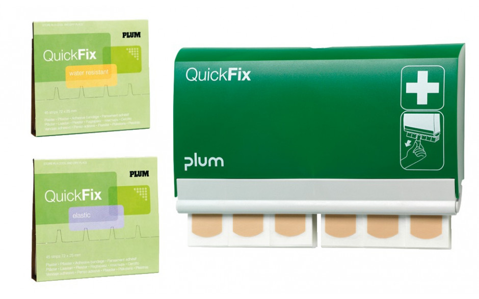Pflasterspender Quick Fix inklusive Pflaster