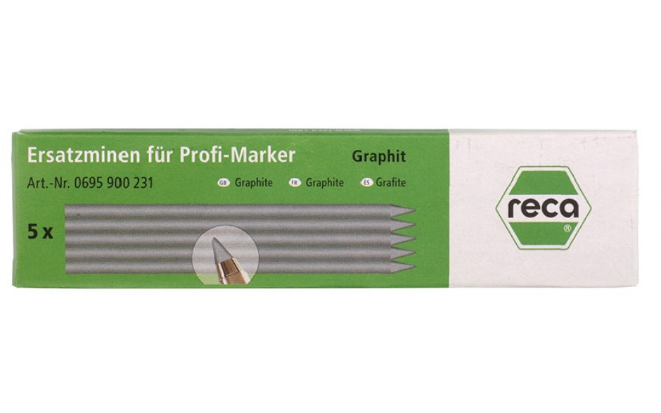 RECA Ersatzmine für Profi Marker graphit