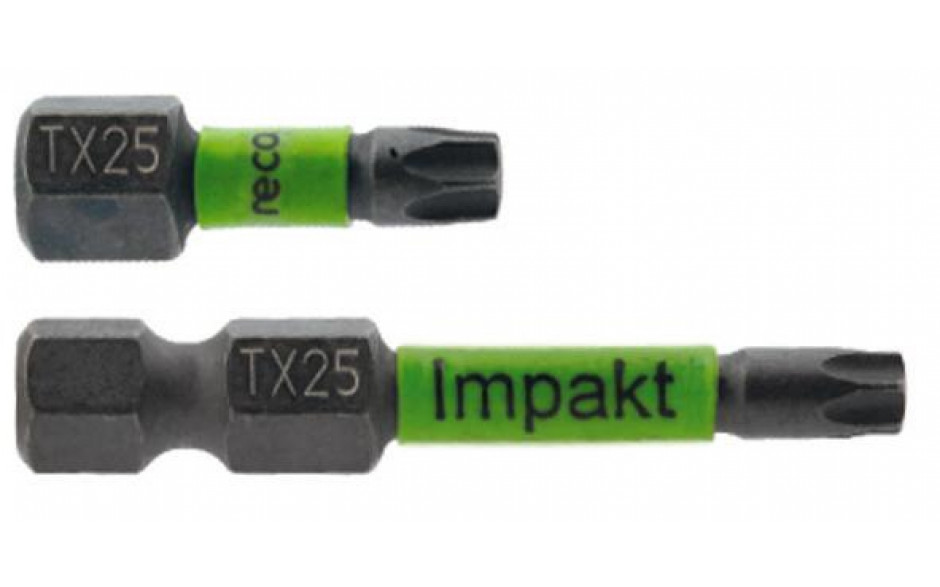 RECA Impakt Bit 1/4" TX 25 x 25 mm