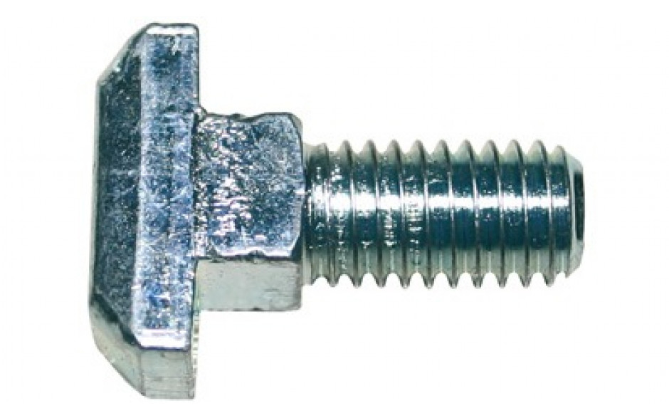 Hammerschraube DIN 186B - 8.8 - verzinkt blau - M8 X 35