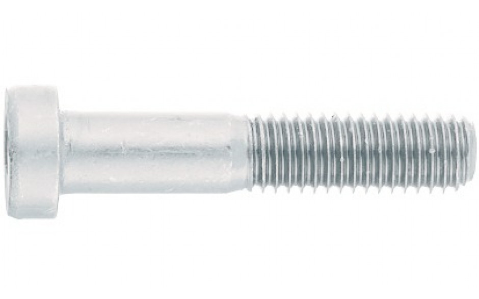 Zylinderschraube DIN 7984 - 08.8 - Zinklamelle silber - M6 X 50