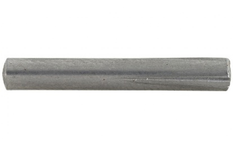 Passkerbstift DIN 1472 - Stahl - blank - 2,5 X 16