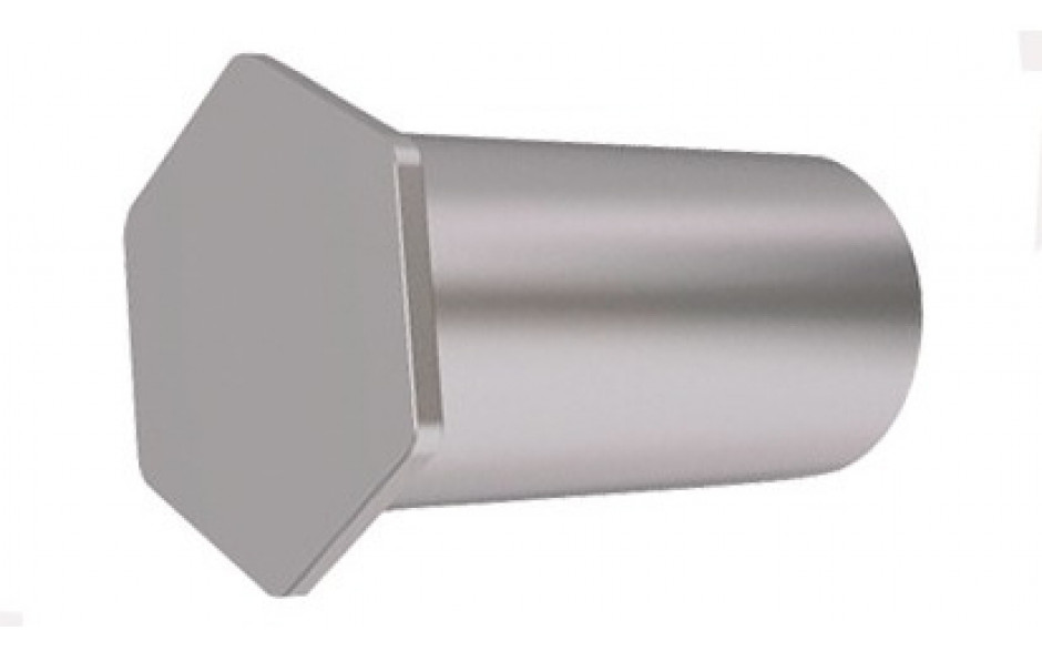 Einpressgewindebuchse - geschlossen - A2 - M4 X 12