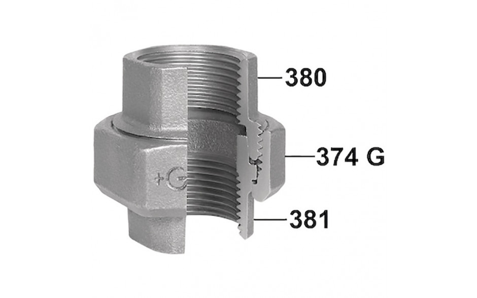 Fig. 533 - Anschweißenden - Stahl - blank - 5/4 Zoll x 100 mm