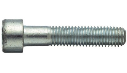 Zylinderschraube ISO 4762 - 8.8 - verzinkt blau - M2,5 X 5