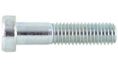Zylinderschraube DIN 7984 - 08.8 - verzinkt blau - M10 X 35