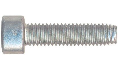 Gewindefurchende Schraube DIN 7500EE - Stahl - verzinkt blau - M6 X 12