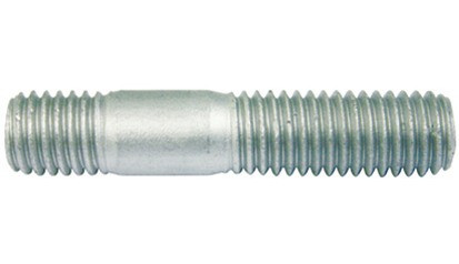 Stiftschraube DIN 939 - 10.9 - Zinklamelle silber - M16 X 75