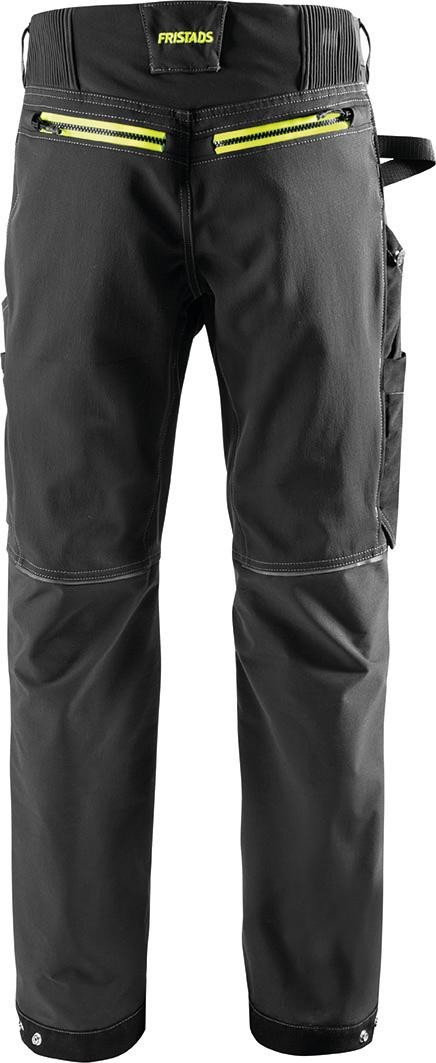 FRISTADS Bundhose 131785-940 schwarz/gelb Gr. 48