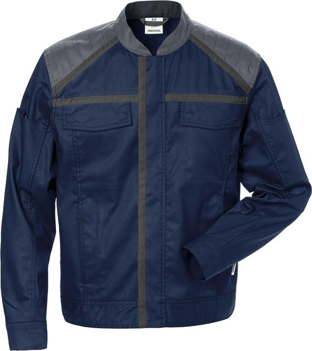 FRISTADS Bundjacke 129481-586, blau/grau, Gr. XXL