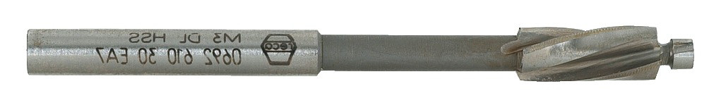 RECA Flachsenker HSS-CBN für Durchgangsloch HSS 8 mm