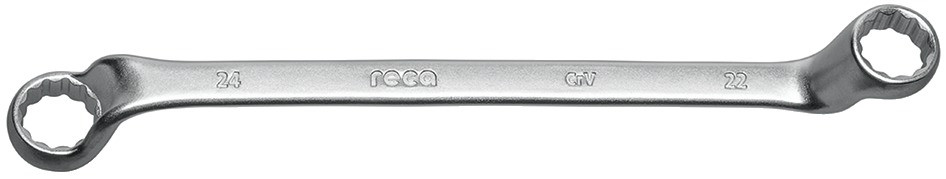 RECA Doppelringschlüssel DIN 838 gekröpft 22 x 24 mm