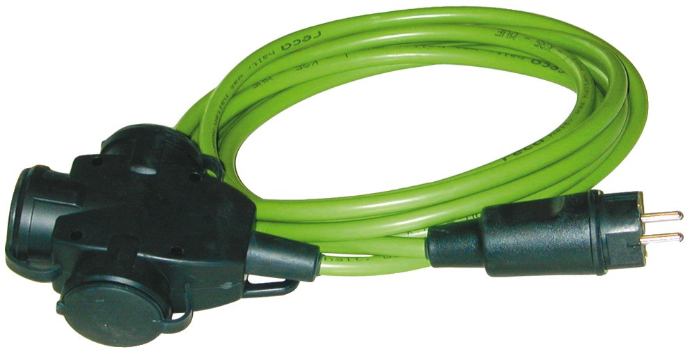 Schukoverteiler 3-fach mit 15 m Kabel 3 x 1,5 mm² IP 44