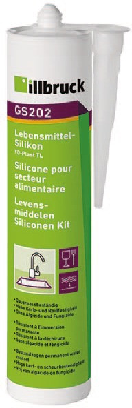 ILLBRUCK Lebensmittel-Silikon GS202 310 ml transparent