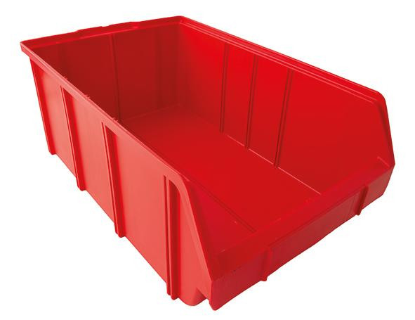 Kunststofflagerkasten PP Größe 1 rot