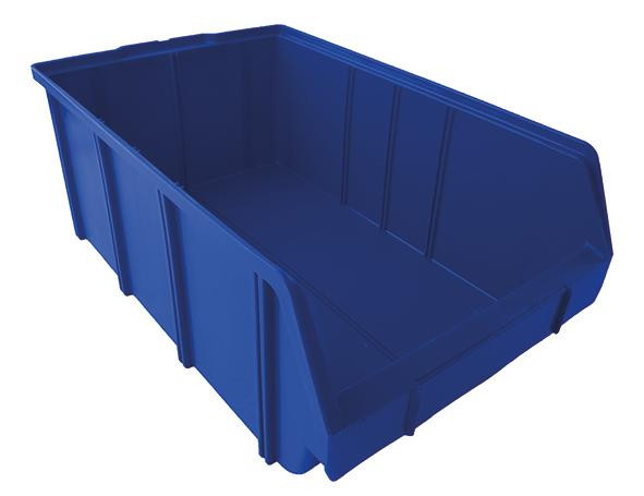 Kunststofflagerkasten PP Größe 1 blau