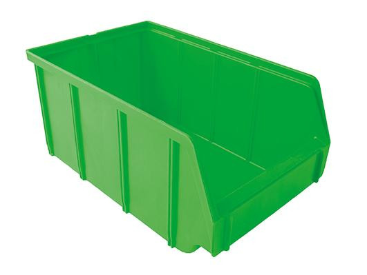 Kunststofflagerkasten PP Größe 2 grün