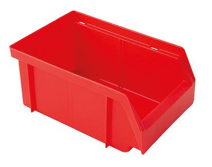 Kunststofflagerkasten PP Größe 4 rot