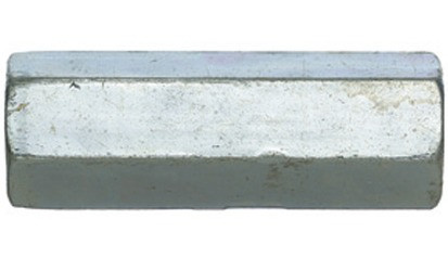 Sechskantmutter DIN 6334 - Stahl - verzinkt blau - M5