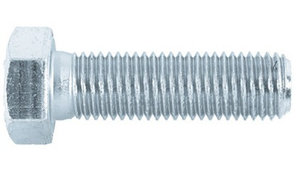 Sechskantschraube ISO 4017 - 5.6 - verzinkt blau - M16 X 65 - ADW7/1