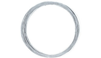 Eisendraht - ausgewogene Ringe - feuerverzinkt - 1,4mm - Rolle 2,5kg
