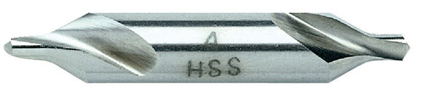 RECA Zentrierbohrer DIN 333 Form A HSS Durchmesser x Länge 2,0 x 40,0 mm