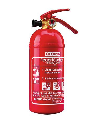 GLORIA Autofeuerlöscher PD2GA 2 kg ABC