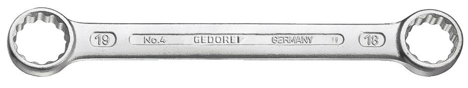 GEDORE Doppelringschlüssel gerade UD-Profil 24 x 26 mm -4 24 x 26- Nr.:6055490