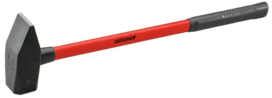 GEDORE Vorschlaghammer mit Fiberglasstiel, 8 kg, 900 mm -9 F-8- Nr.:8614640