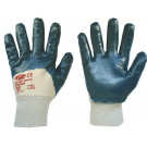 rękawice nitrylowe niebieskie; ściągacz r.8