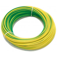 przewód drut H07V-U 1,5mm² zielono/żółty
